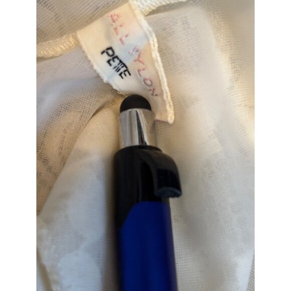 Vtg Shadow Line Nylon Ivory White Lace Maxi Intimate Sheer Slip Dress & Robe PS - Picture 9 of 16